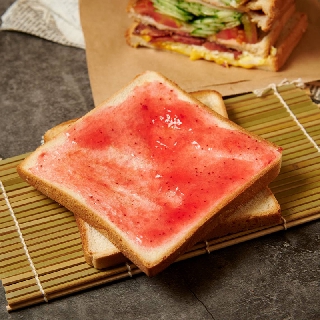 草莓果醬吐司 | 阿姐ㄟ店碳烤三明治