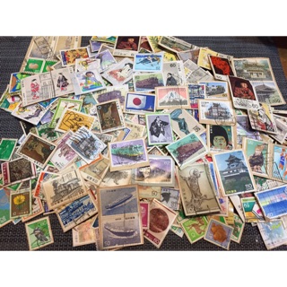 老日本信銷票，年代約50年內，隨機出貨 老郵票 集郵 老物 舊物 懷舊 復古 電影道具 柑仔店