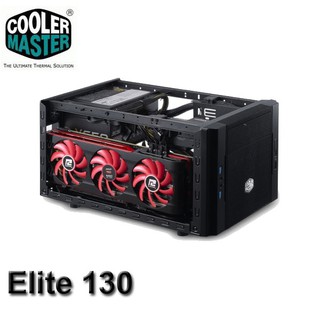 【MR3C】含稅附發票 CoolerMaster Elite 130 黑色 Mini-ITX USB3.0 電腦機殼