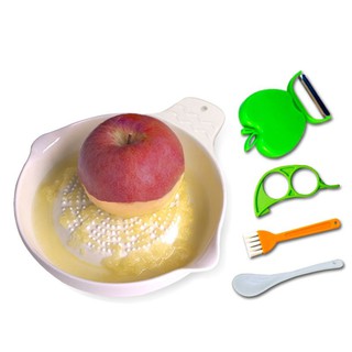 陶瓷嬰兒輔食機研磨器水果泥蘋果泥研磨盤手動寶寶食物研磨碗工具b24