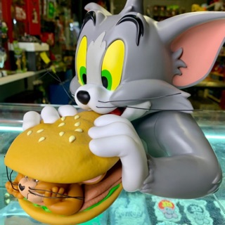 奧司玩具 全新 正版 現貨SOAP STUDIO Tom and jerry 湯姆貓 與 傑利鼠 漢堡包 半身胸像 漢堡