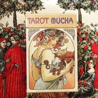 進口牌卡嚴選 𝓒. Mucha Tarot 慕夏塔羅 中世紀古典新藝術風格心靈牌卡