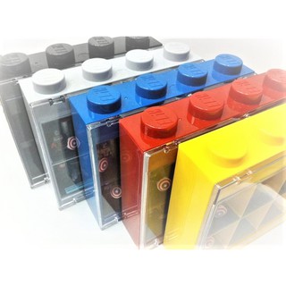 適用LEGO樂高人偶相容 人偶展示盒 收納盒 8格 六色可以選擇