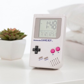 🌈現貨24hr出貨✨Nintendo 任天堂 正版授權 Gameboy 復古 遊戲機 電動 電子 時鐘 鬧鐘