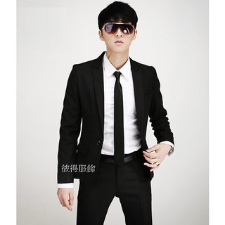 【邁邁西服】全套西裝送領帶 1釦2釦西裝套裝男士韓版修身型整套西裝夏季西裝外套 台灣現貨