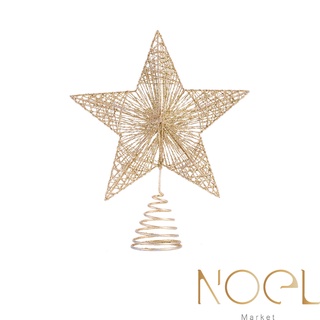 《NOEL》簍空聖誕樹頂星-聖誕樹必備