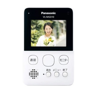 免運 日本公司貨 國際牌 Panasonic VL-SGD10L 無線視訊門鈴 2.7吋 對講機 可錄音 居家安全