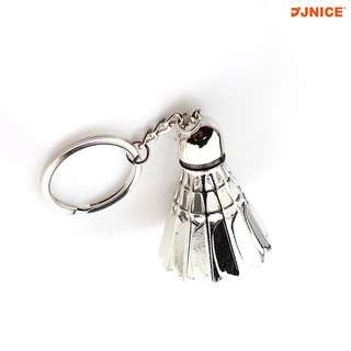 【JNICE久奈司】金屬羽球吊飾 質感配件 運動飾品 汽車吊飾 禮物 鑰匙圈 送禮自用