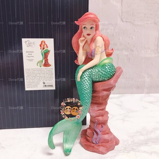 🗽Dona美國代購🗽預購 Enesco 精品雕塑 小美人魚愛麗兒 坐在礁岩上凝視 造型塑像 公仔擺飾雕像模型