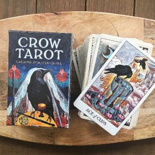 進口牌卡嚴選 𝓒. Crow Tarot 烏鴉塔羅牌 2019全新出版熱銷塔羅牌 動物主題