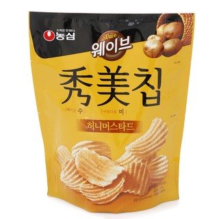 [農心] 秀美칩洋芋片 (蜂蜜芥末) 85g [韓國直送]