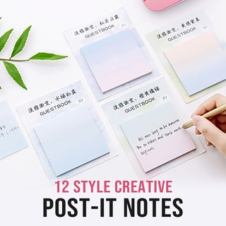 Sticky Memo Motes Stationery Notepad Note小清新便利贴[WJ0027]
