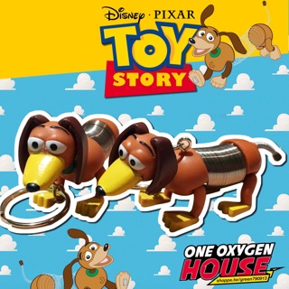 稀有 迪士尼 玩具總動員 彈簧狗 鑰匙圈 吊飾 彈簧 TOY STORY 玩具 公仔