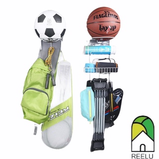 籃球運動用品收納架免打孔運動用品收納框足球籃球托底座