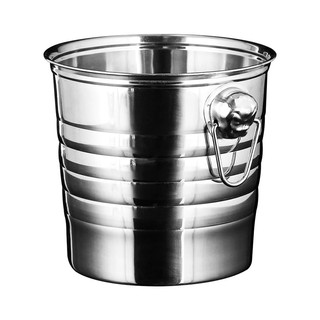 NED&優品館_加厚不銹鋼虎頭冰桶V酒吧會個性所香檳桶紅酒冰桶大號酒桶冰塊桶簡潔