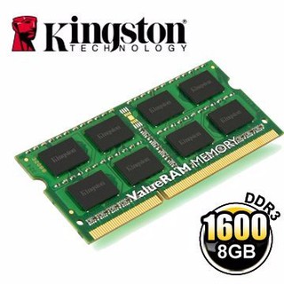 全新 盒裝 金士頓 Kingston KVR16LS11/8 DDR3 1600 8G 低電壓 1.35V 筆電 記憶體