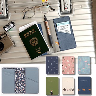 護照夾 證件包 韓風 護照夾 動物 狐狸 韓版小清新 護照卡包 證件夾【RB469】 (1)