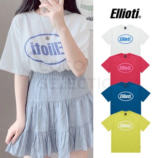 【最後現貨】韓國 Ellioti 💟Logo 短T 短袖 上衣 短踢 T恤 男女同款 韓國正品