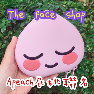 現貨 The face shop Apeach Ryan 屁桃 萊恩 身體乳 沐浴乳 運動風 眼影盤 收納包