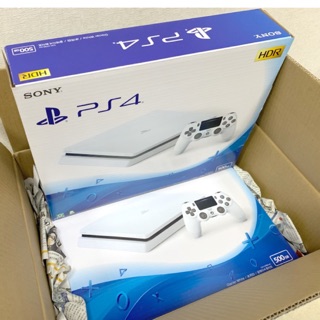 台南現貨❤️全新未拆PS4主機slim冰河白/黑，PlayStation保固一年，台灣原廠公司貨