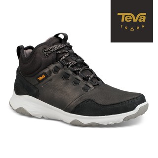 【TEVA】男 Arrowood 2 Mid WP 中筒防水牛皮機能休閒鞋/登山鞋-黑 (原廠現貨)