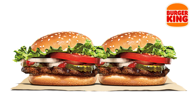 漢堡王BurgerKing 小華堡2份