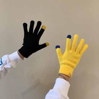 [特]超萌雙色觸控針織手套(˶‾᷄ ⁻̫ ‾᷅˵)