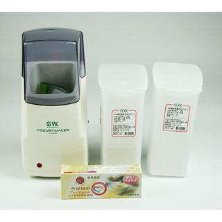 普羅拜爾優格菌1盒+優格機一台+塑膠內罐2個 大特價 優格酸奶魔力 自己做優格沒有添加物（蘿潔塔廚房 李子柒）