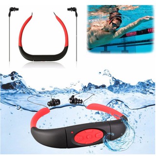 防水耳機mp3 防水4GB運動MP3播放器耳塞式耳機，用於游泳衝浪潛水