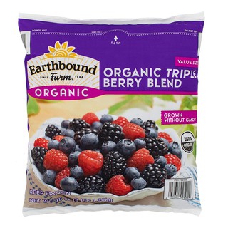 【漫時光】Earthbound Farm 冷凍有機三種綜合莓 1.36kg 有機莓果 / COSTCO 好市多代購