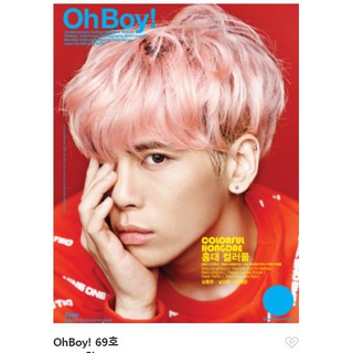 韓國雜誌正貨 Oh Boy! 69號 鐘鉉 Jonghyun 封面 SHINee