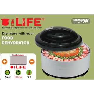 ［送絞肉機］變頻三合一 iLiFE食物乾燥機FD-9A蔬果《自由時報.中天新聞推薦--第一品牌》乾果機